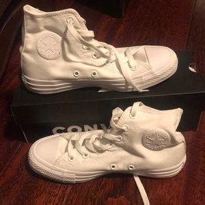 White high top converse